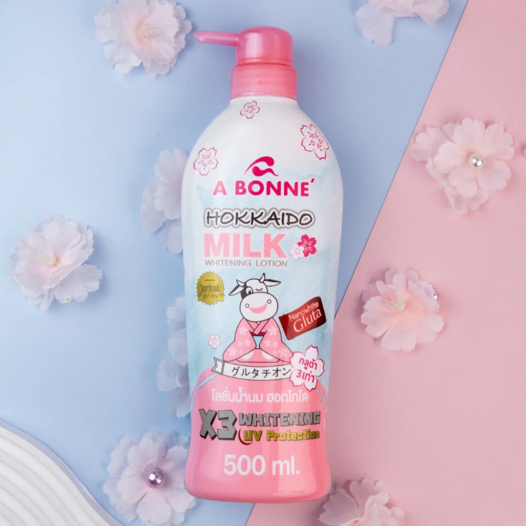 A Bonne Hokkaido Milk Lotion 500ml A112 - Image 4