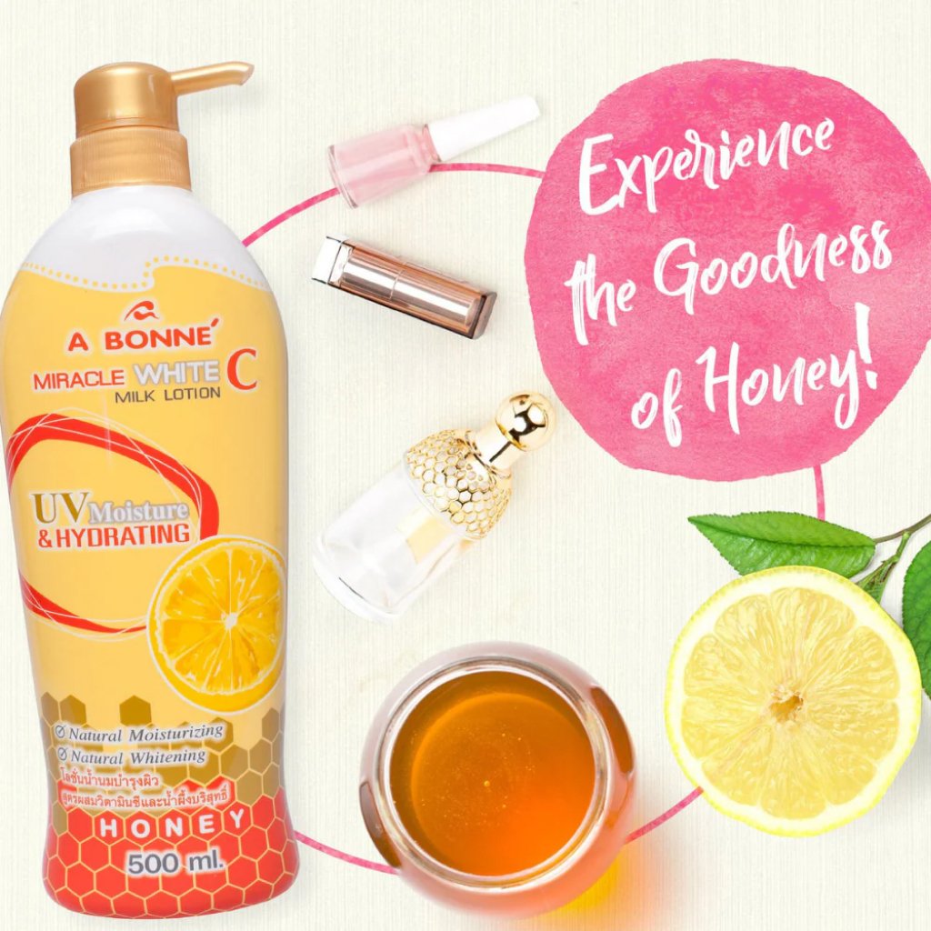 A Bonne Vitamin C Lotion Yellow 500ml A107 - Image 4