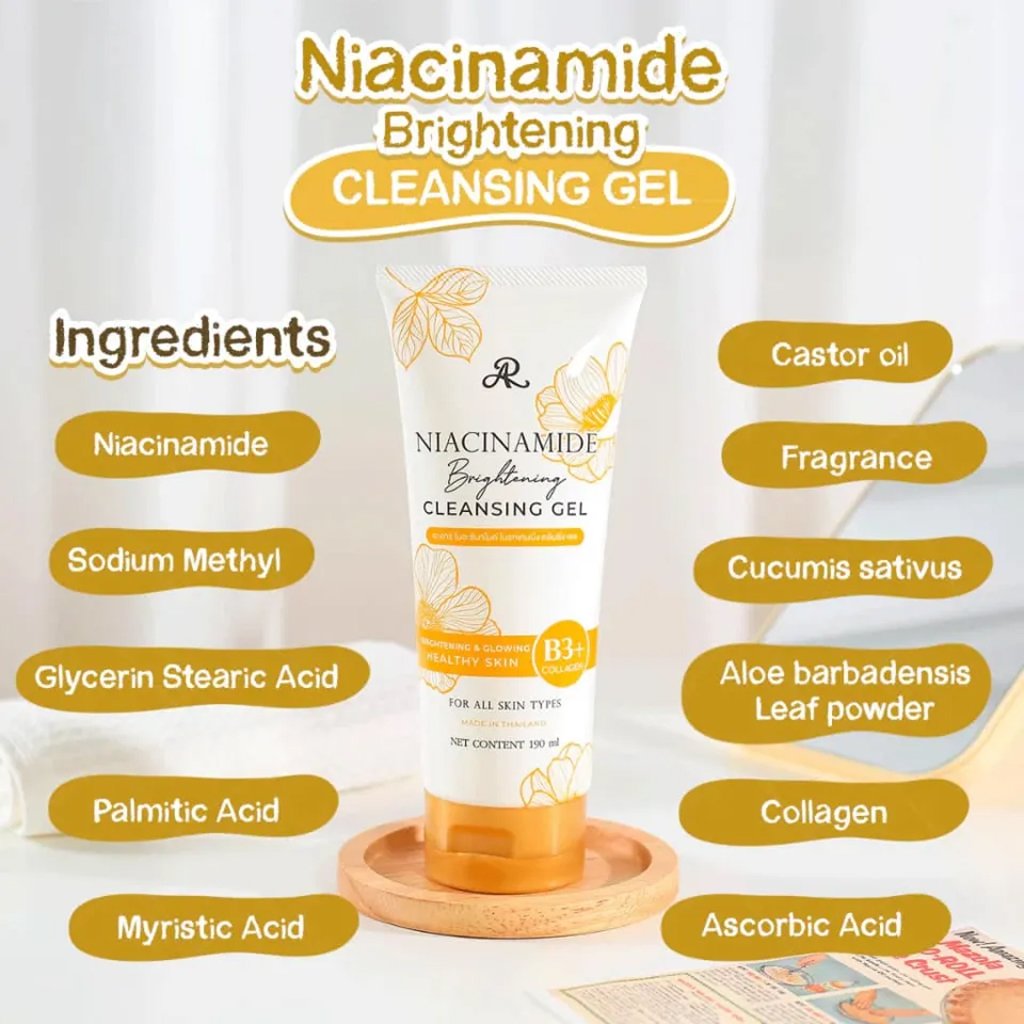 AR Niacinamide Brightening Cleansing Gel 190ml