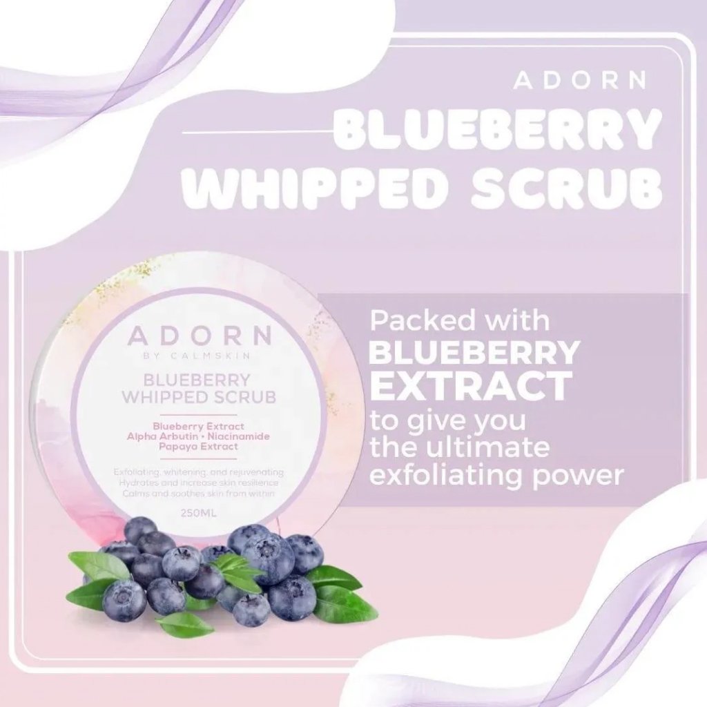 Adorn Blueberry Whipped Scrub 250ml