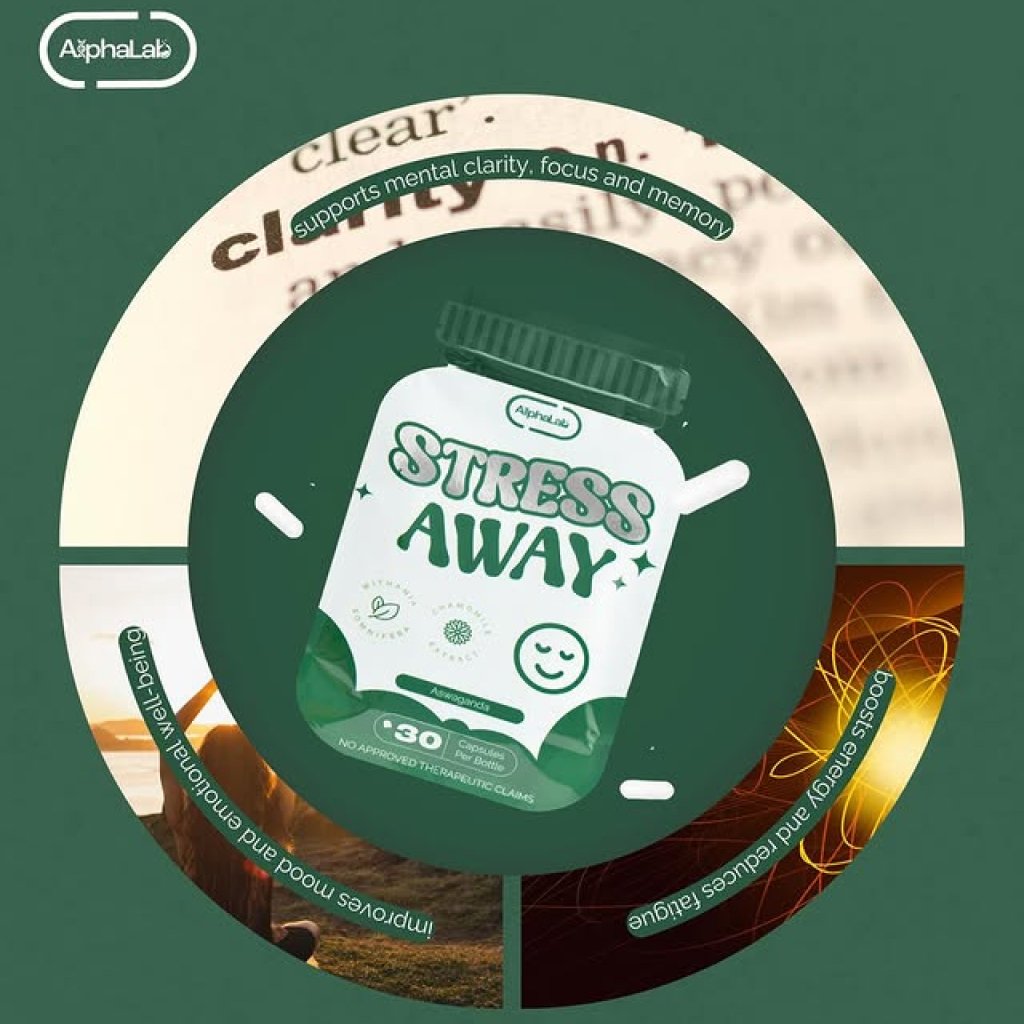 Alphalab Stress Away Cps