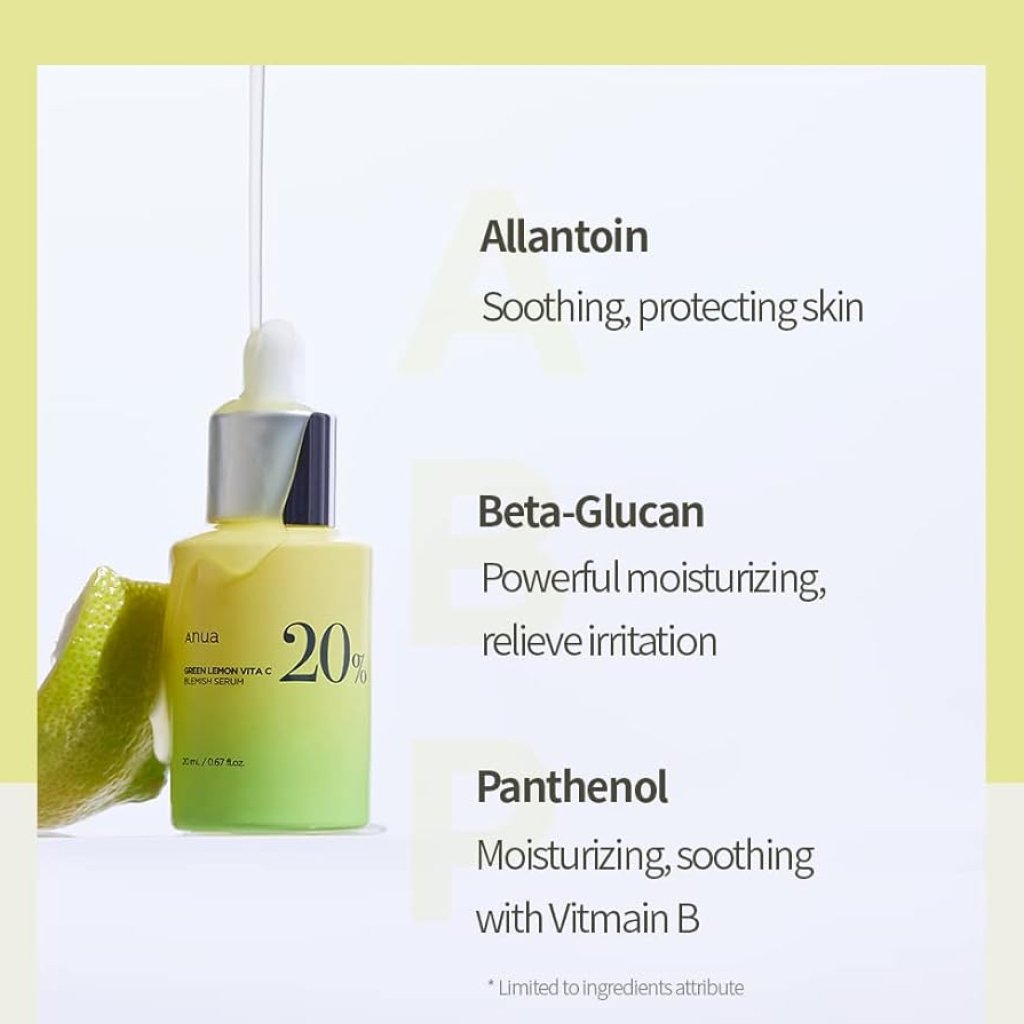 Anua Green Lemon Vita C Serum 20% 20g (733055) - Image 5