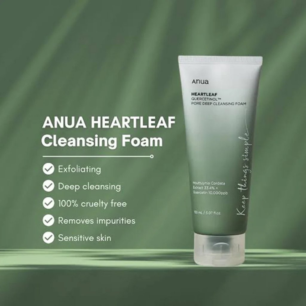 Anua Heartleaf Quer Cleansing Foam 150ml (734427)