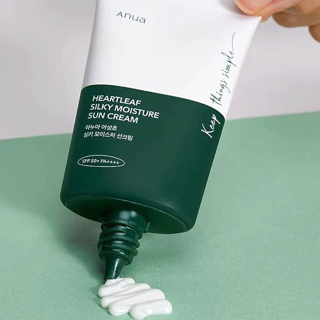 Anua Heartleaf Silky Moisture Sun Cream 50ml (733185)
