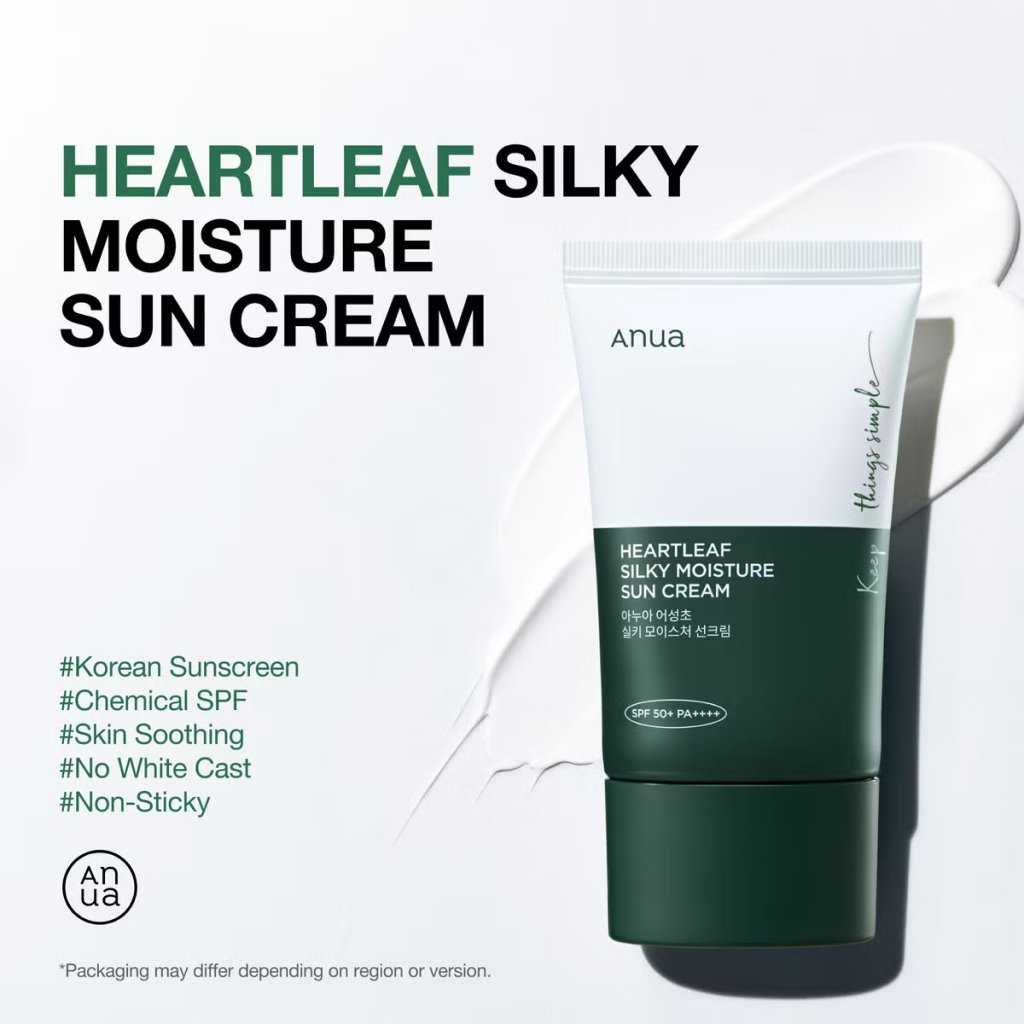 Anua Heartleaf Silky Moisture Sun Cream 50ml (733185)