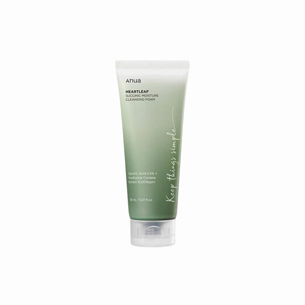 Anua Heartleaf+Succinic Cleansing Foam 150ml(733659)