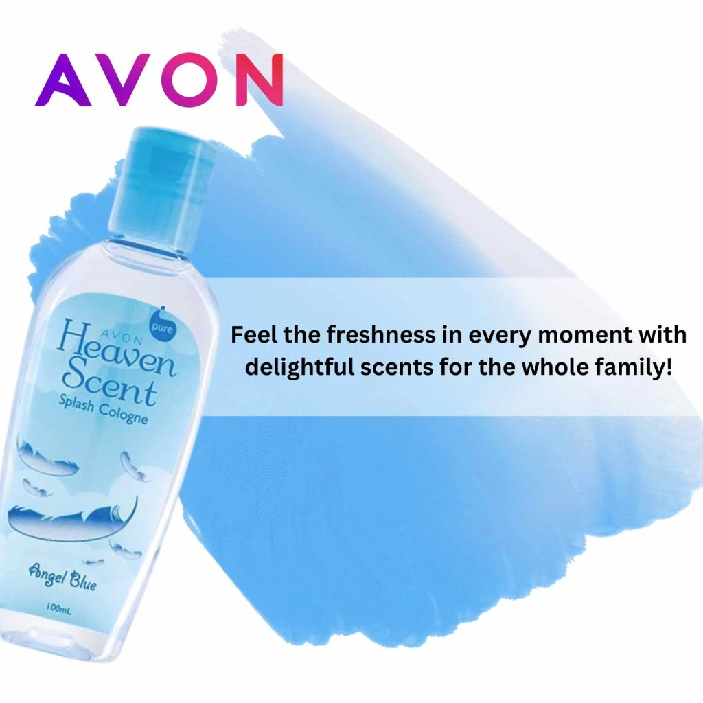 Avon Heaven Scent Angel Blue 100ml (0282) - Image 3