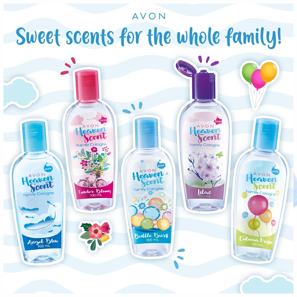 Avon Heaven Scent Bubble Burst 100ml