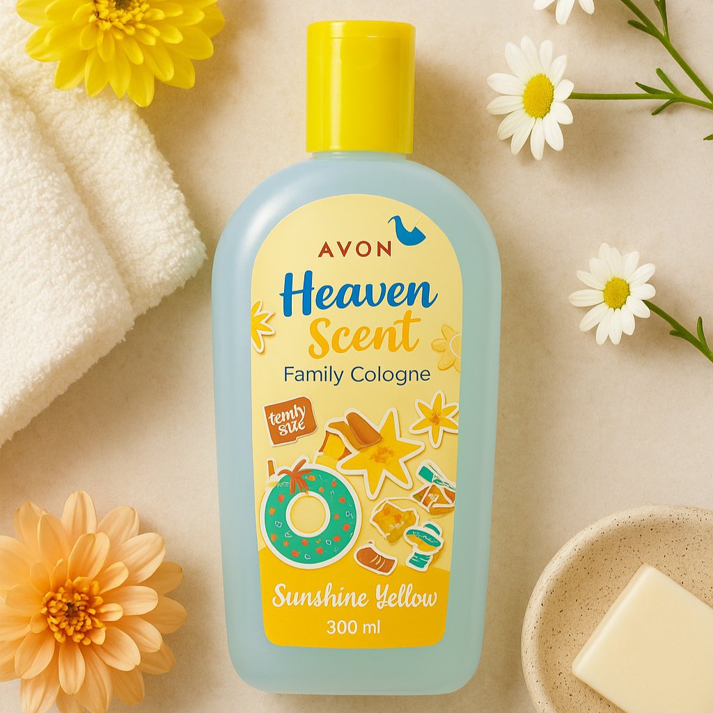 Avon Heaven Scent Sunshine Yellow (0329)