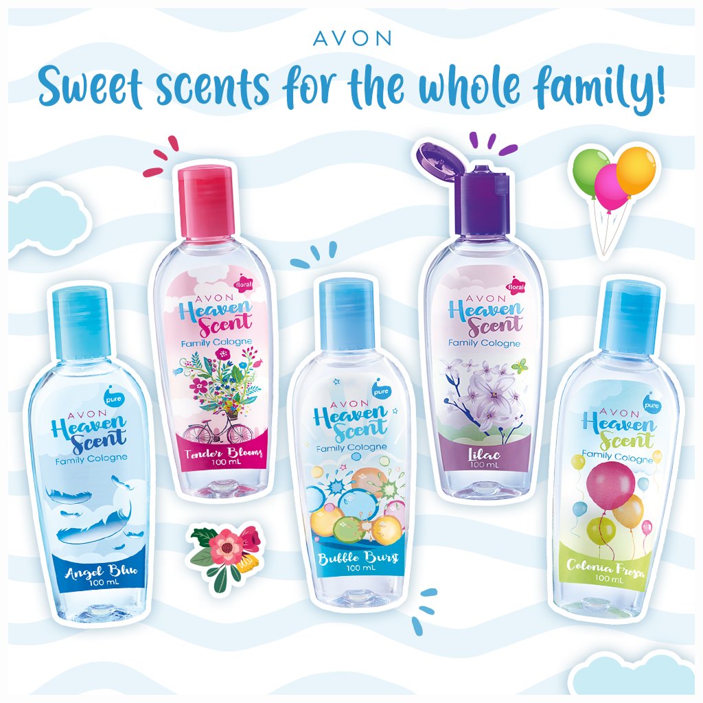 Avon Heaven Scent Tender Blooms 100ml (7038)