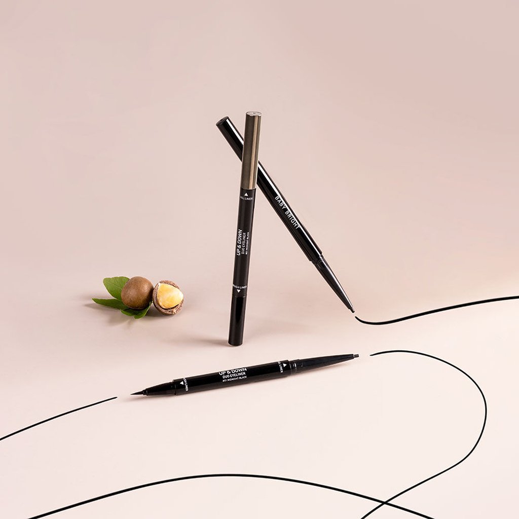 BB Up & Down Duo Eyeliner 0.1g+0.35g #1