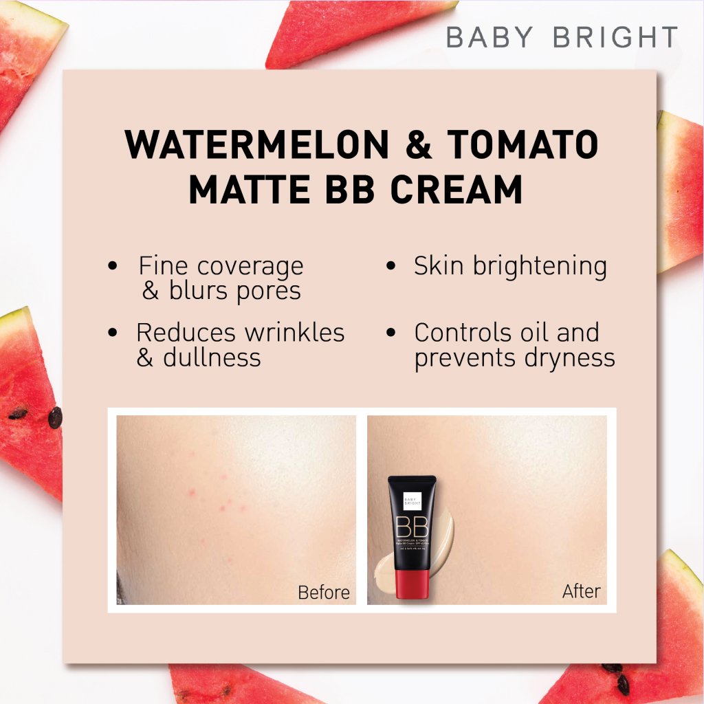 BB Watermelon & Tomato Matte BB Cream #23