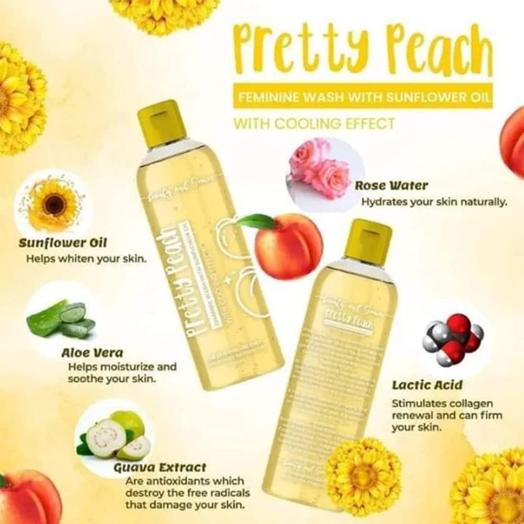 B&G Pretty Peach Feminine Wash