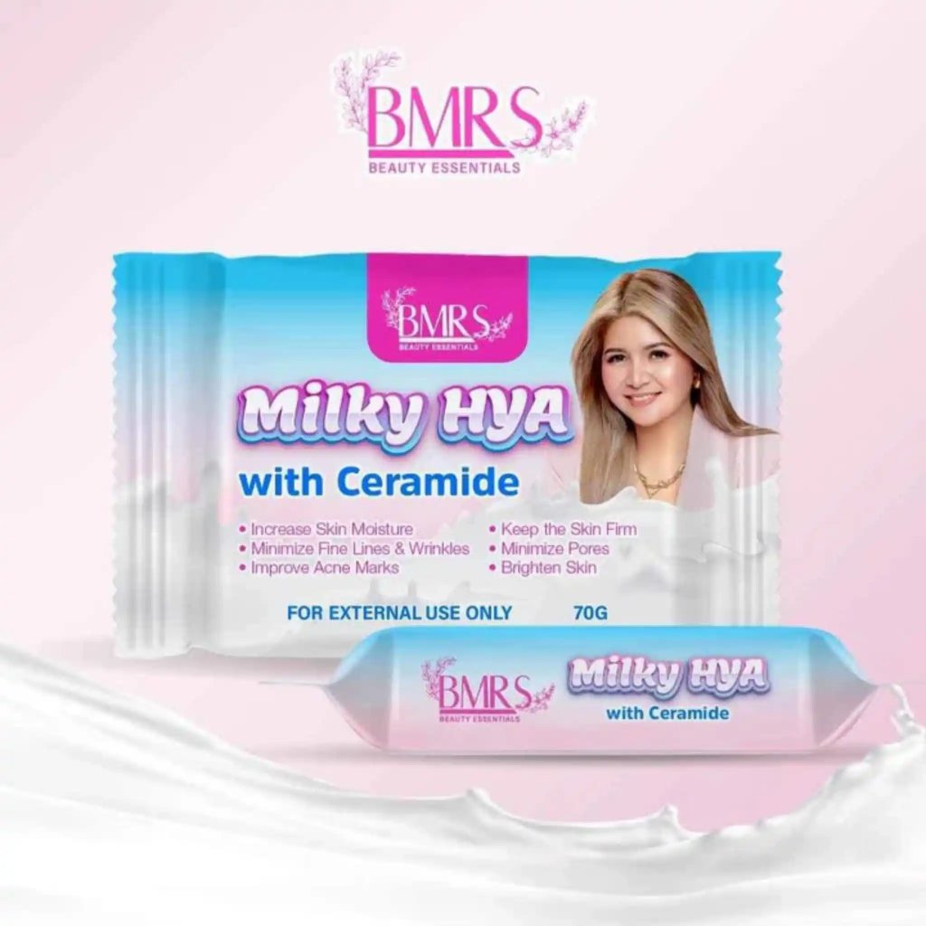 BMRS Milky Hya With Ceramide Soap 70g