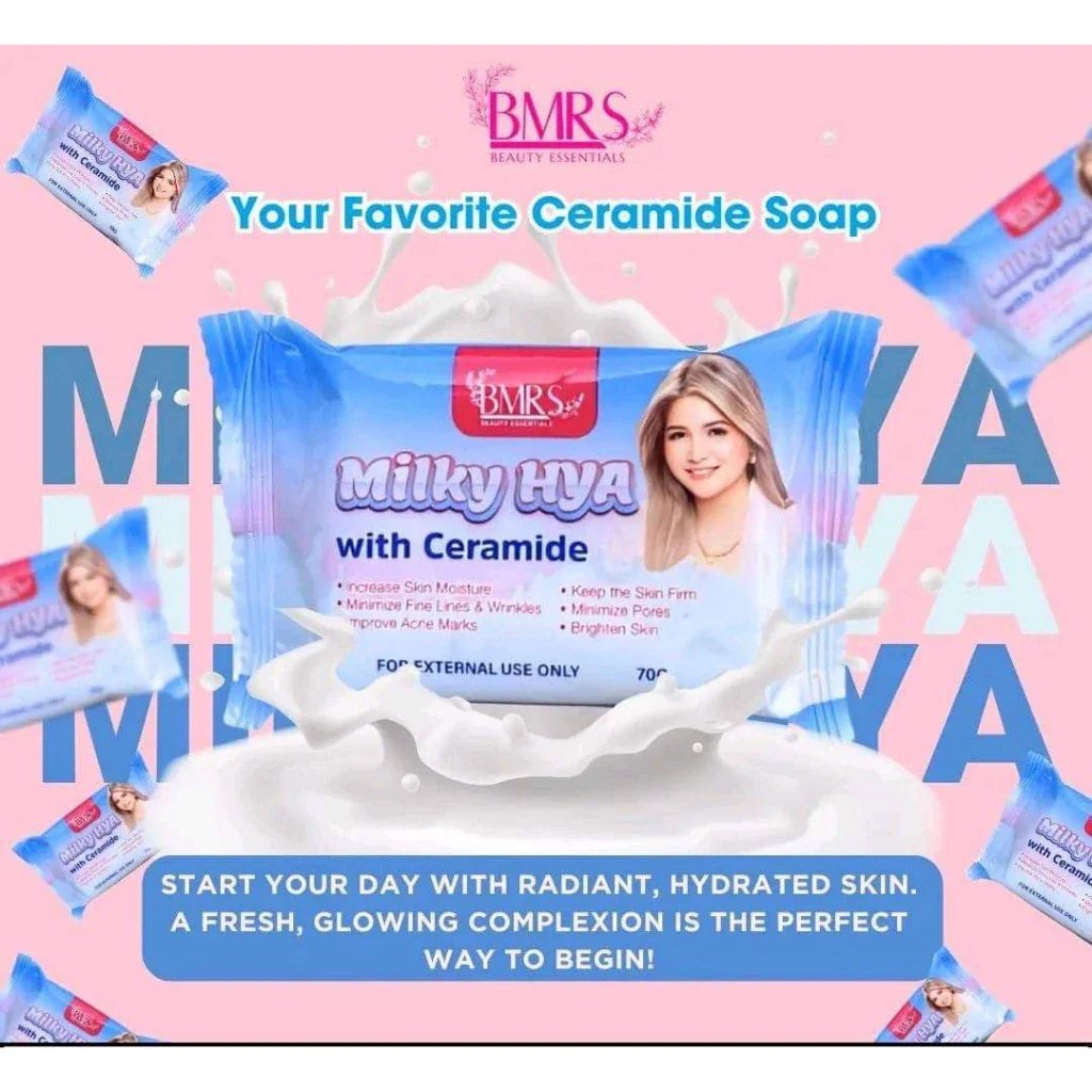 BMRS Milky Hya With Ceramide Soap 70g