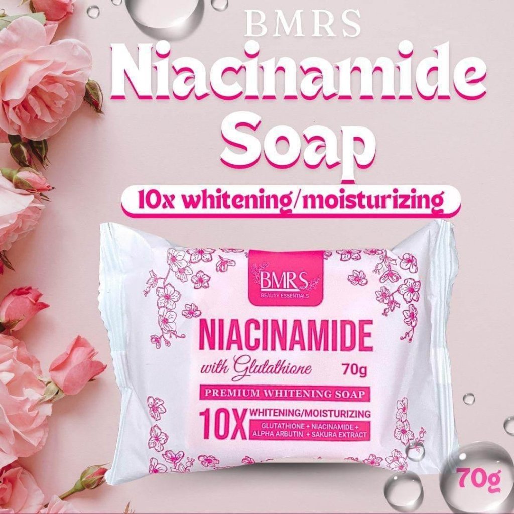 BMRS Niacinamide 10X Whitening Soap 70g
