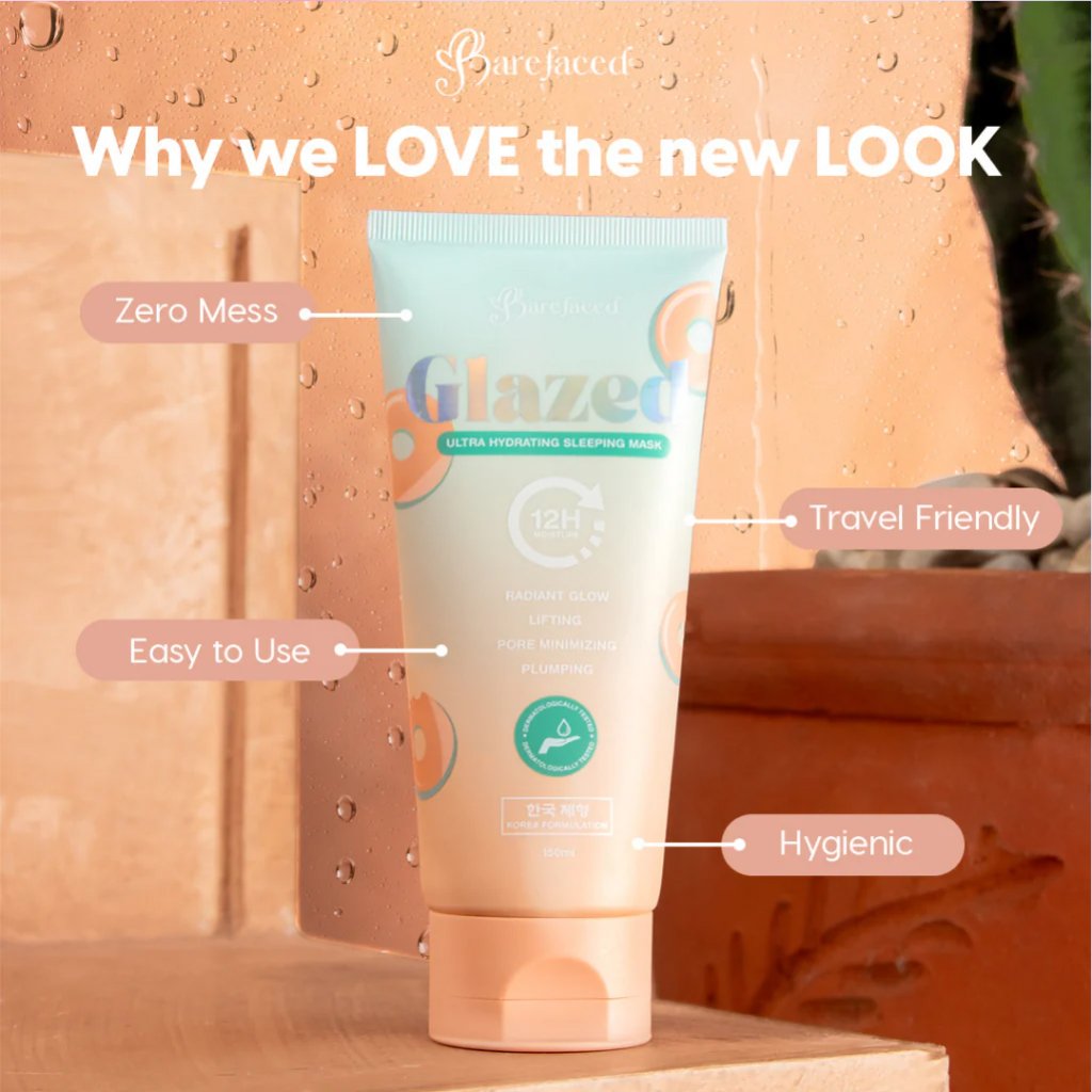 Bare Faced Glazed Sleeping Mask 150ml