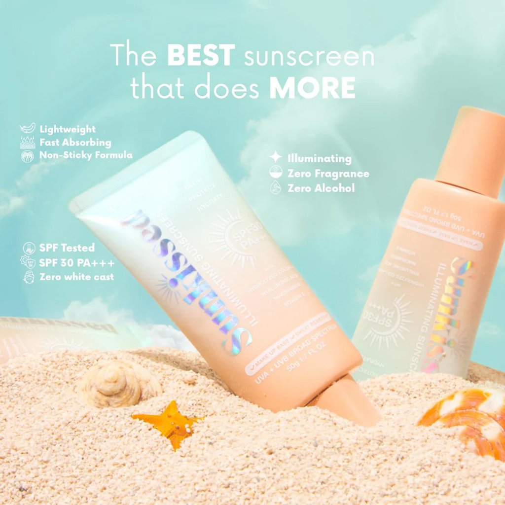 Bare Faced Sunkissed Illuminating Sunscreen 50g - Image 5