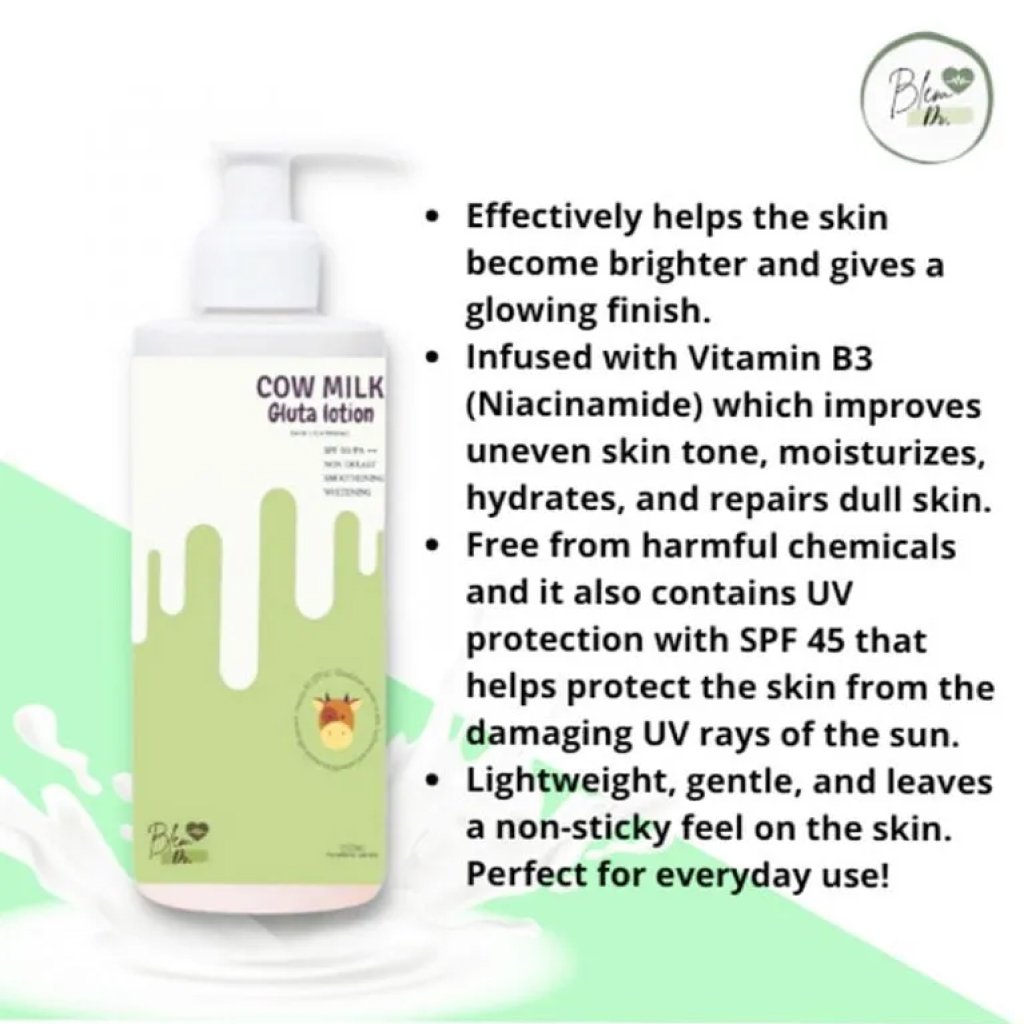 Blem Dr Cow Milk Body Lotion 250ml - Image 2