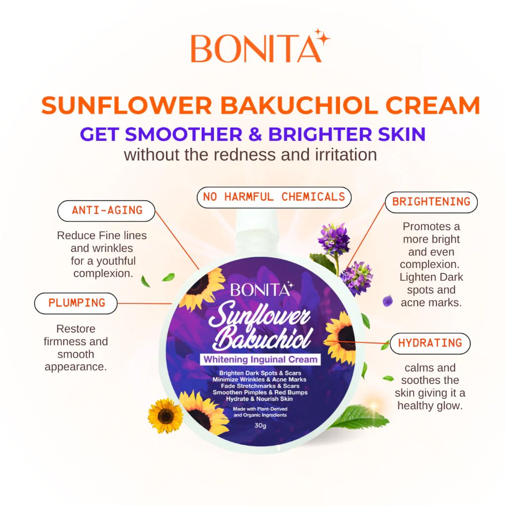 Bonita Bakuchiol Whitening Cream 30g