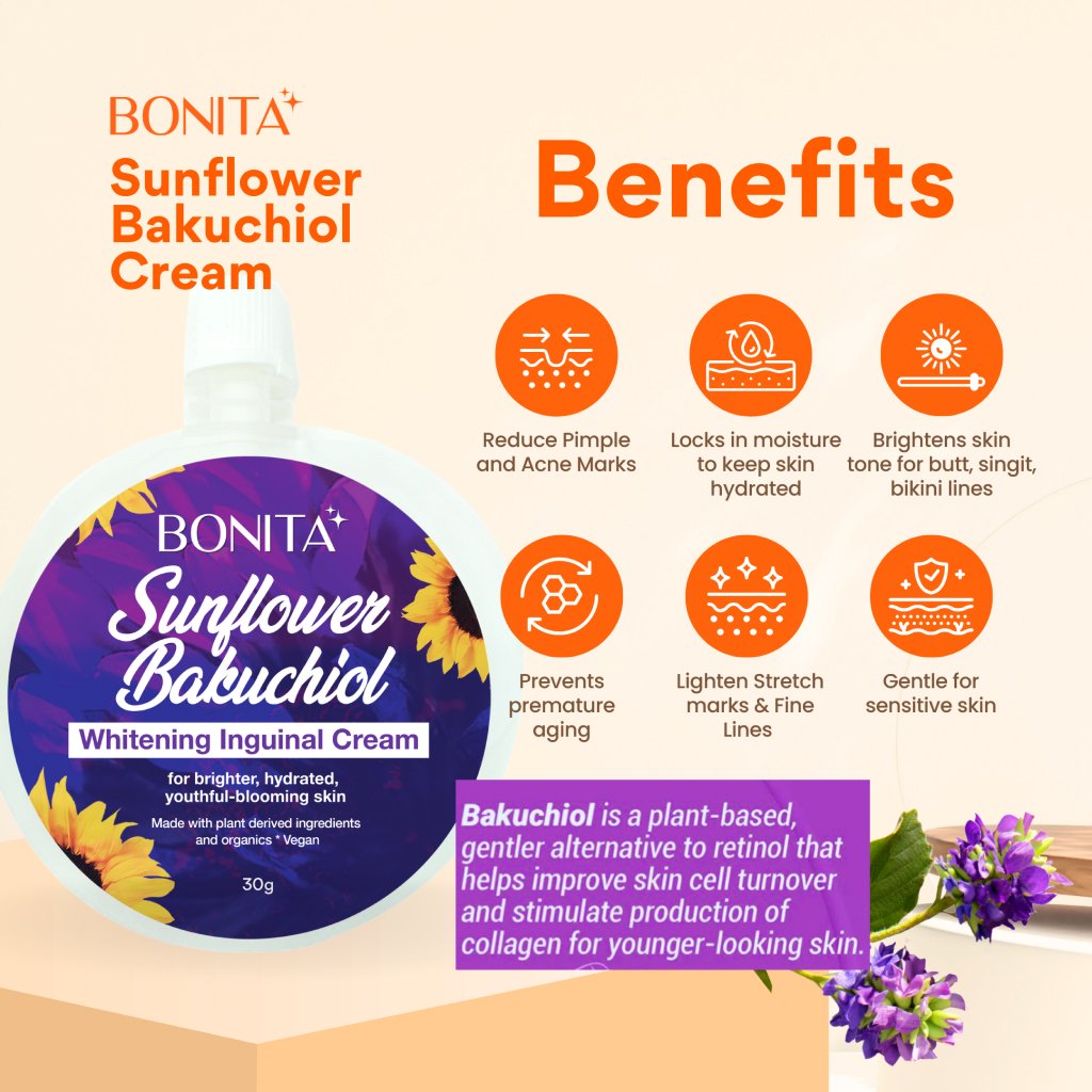 Bonita Bakuchiol Whitening Cream 30g