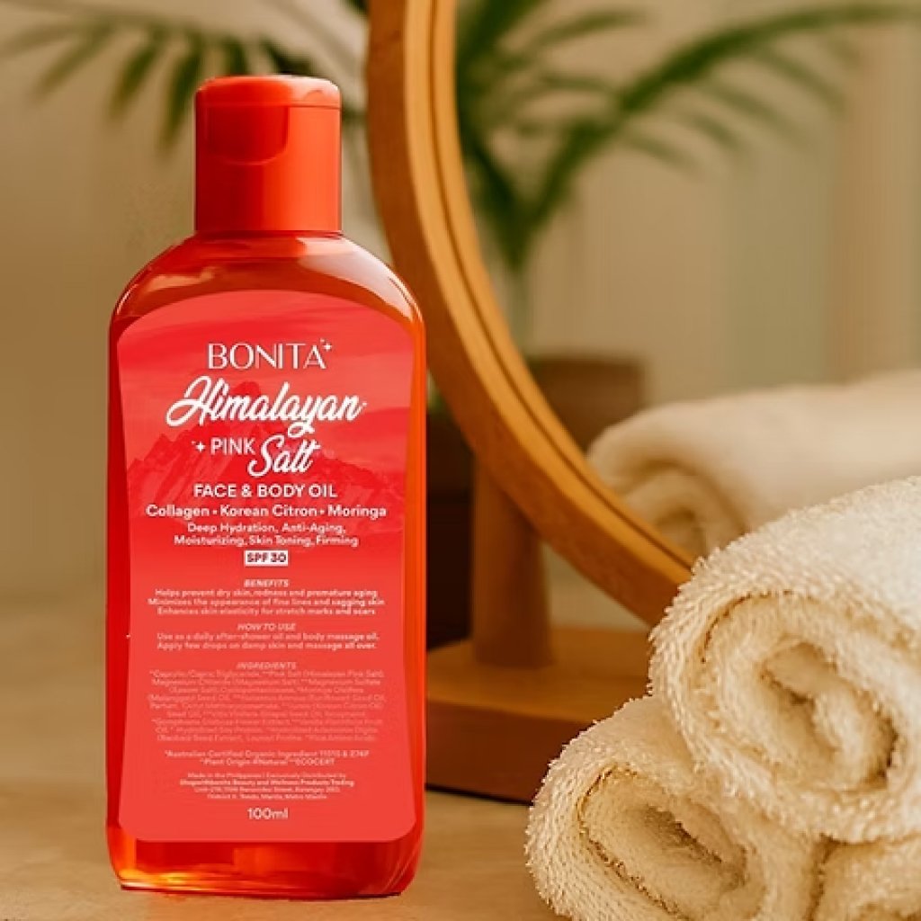 Bonita Himalayan Pink Salt Face & Body Oil 100ml