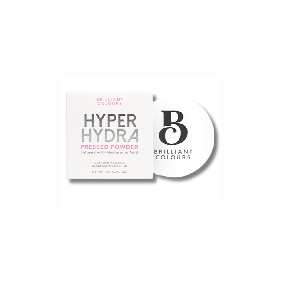 Brilliant Colours Hyper Hydra Pressed Powder 7g Universal