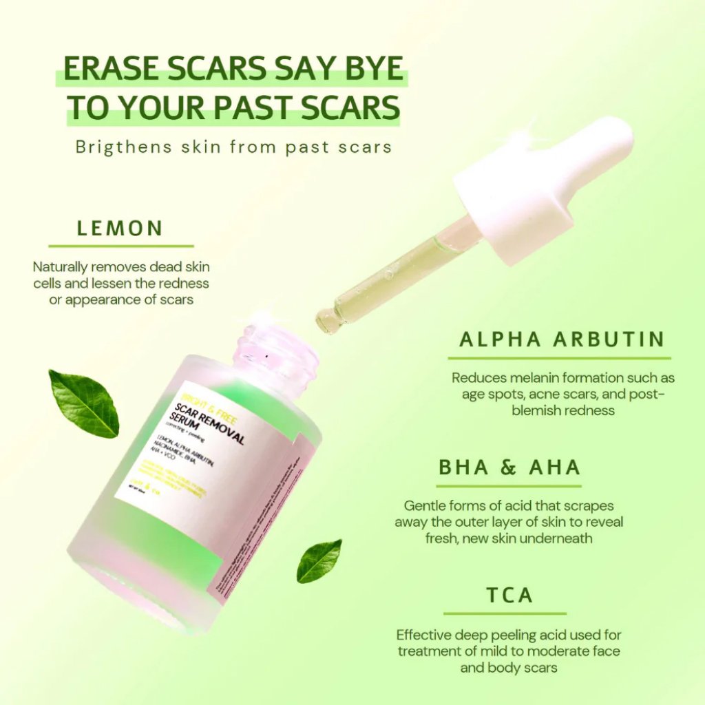 Catt & Co Bright & Free Scar Removal Serum 30ml