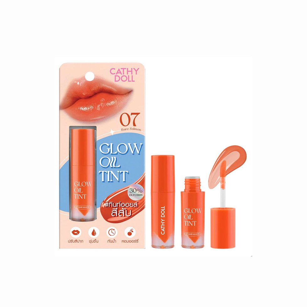 Cathy Doll Glow Oil Tint 07 Bare Salmon