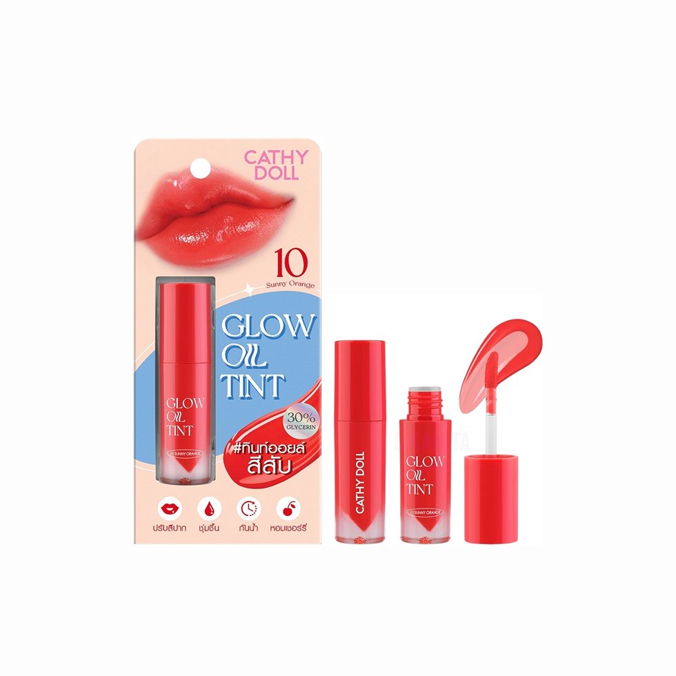 Cathy Doll Glow Oil Tint 10 Sunny Orange