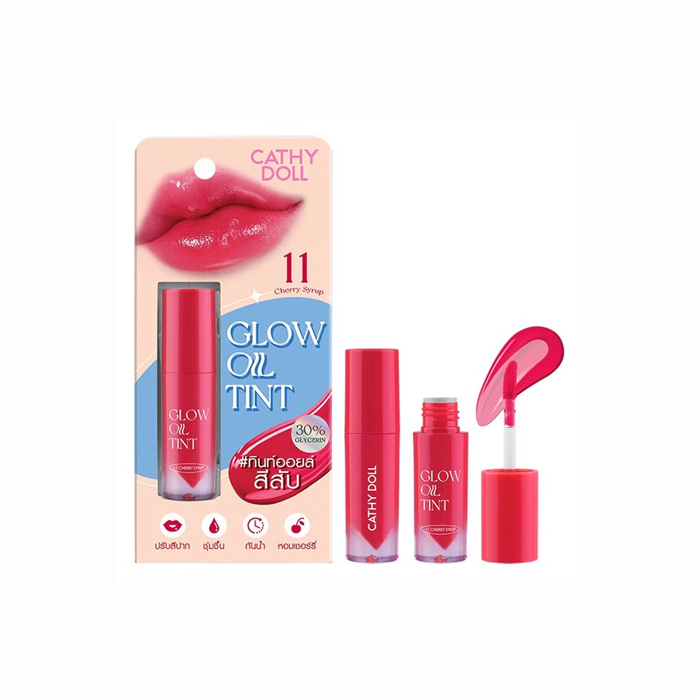 Cathy Doll Glow Oil Tint 11 Cherry Syrup