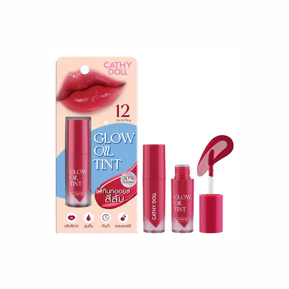 Cathy Doll Glow Oil Tint 12 Drop Red