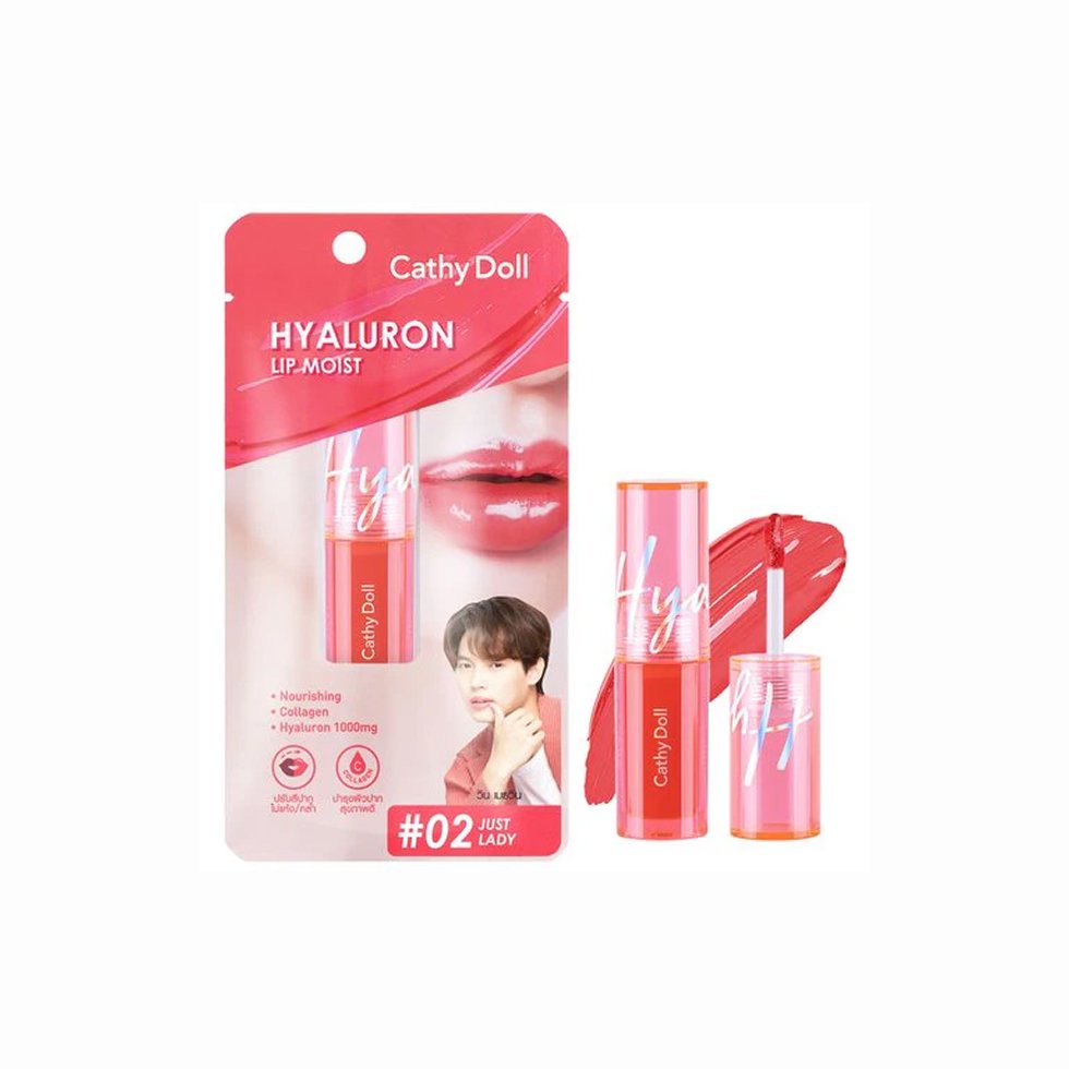 Cathy Doll Hyaluron Lip Moist #02 Just Lady