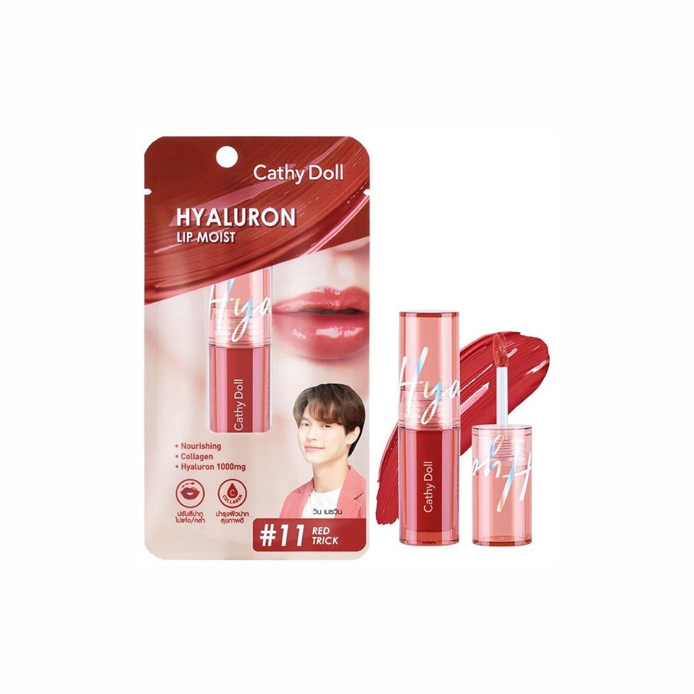 Cathy Doll Hyaluron Lip Moist #11 Red Trick