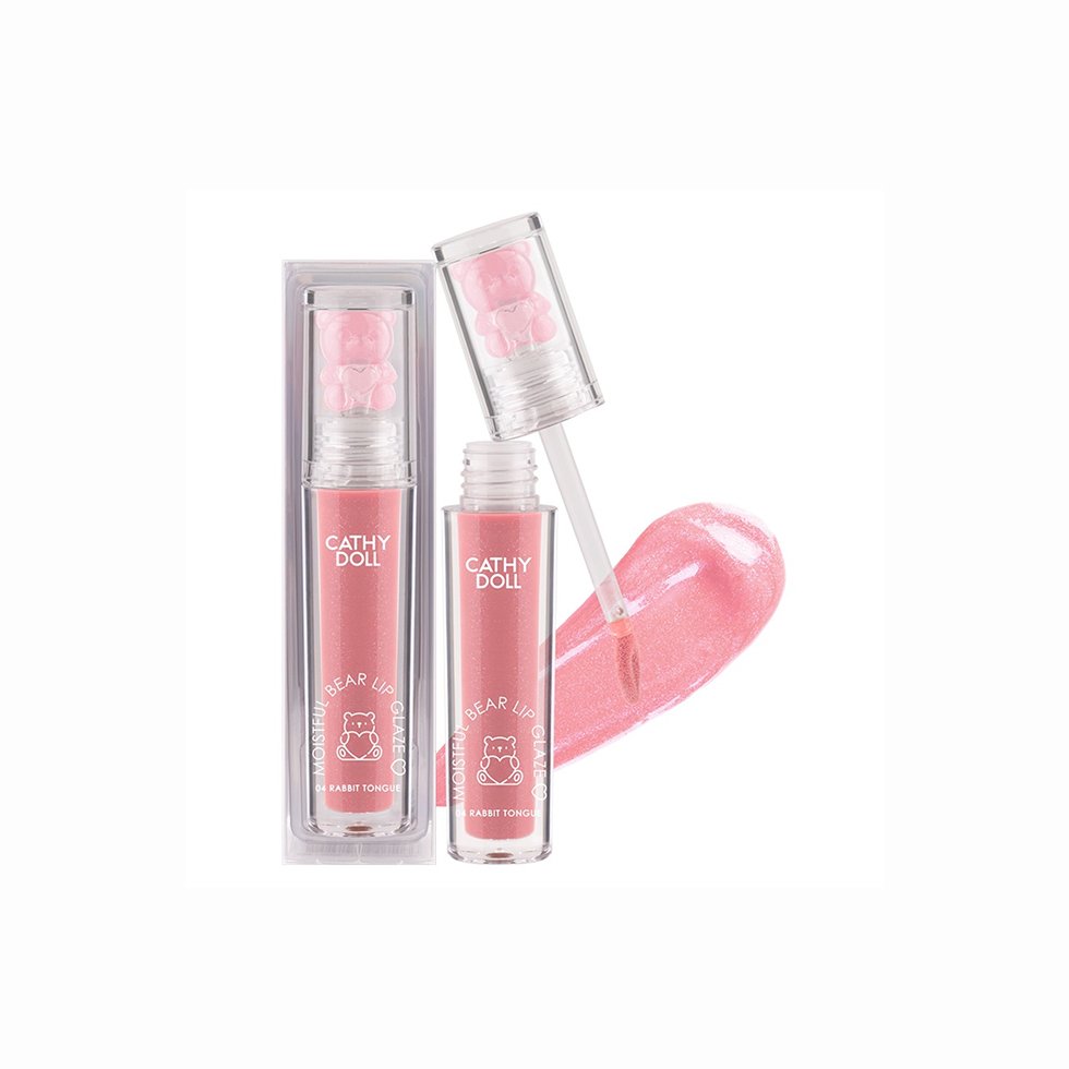 Cathy Doll Moistful Bear Lip Glaze 04 Rabbit Tongue