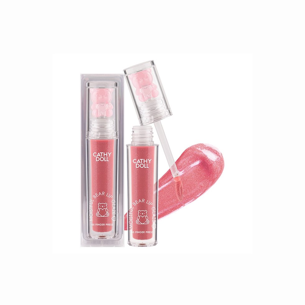 Cathy Doll Moistful Bear Lip Glaze 05 Finger Press