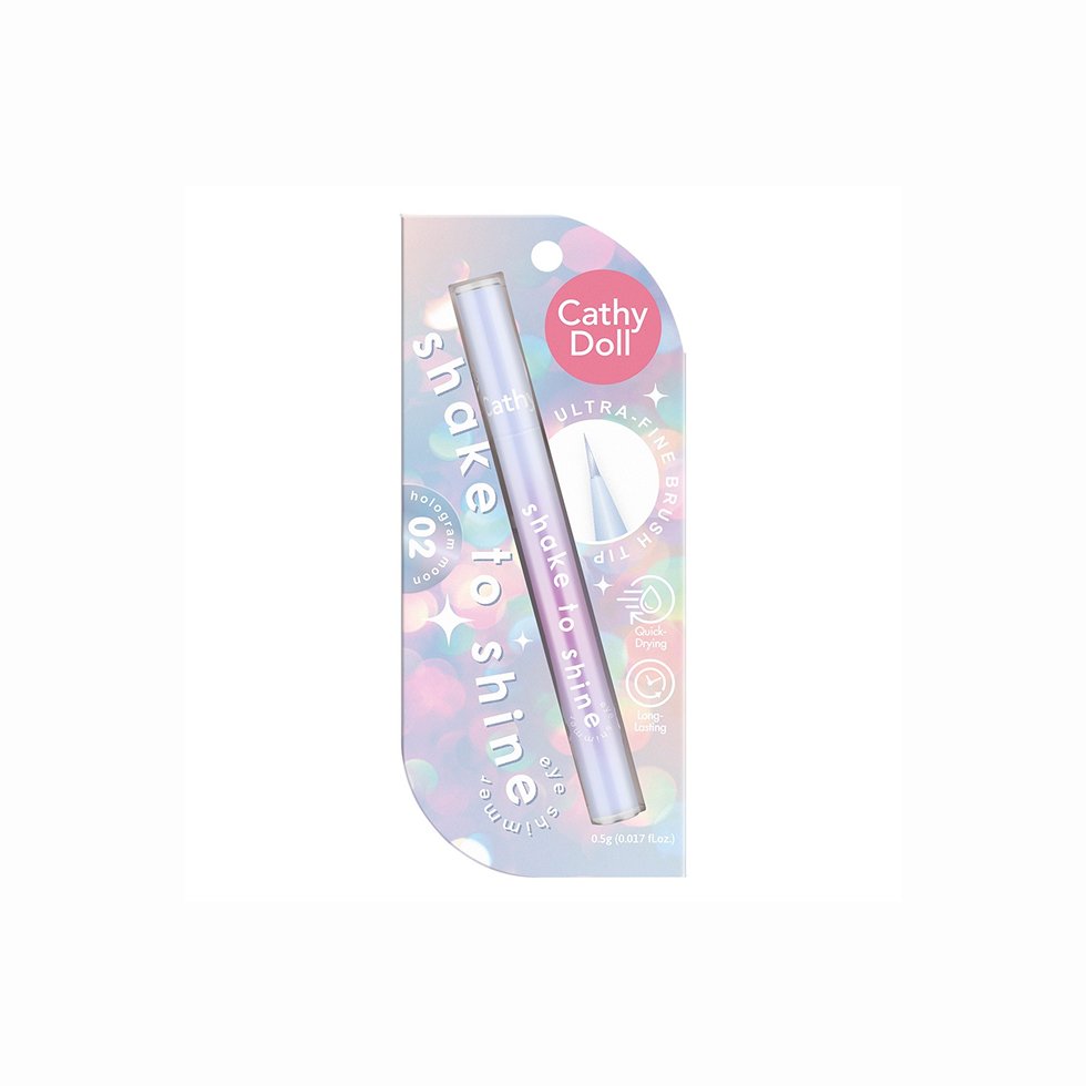 Cathy Doll Shake To Shine Eye Shimmer #02 Hologram Moon