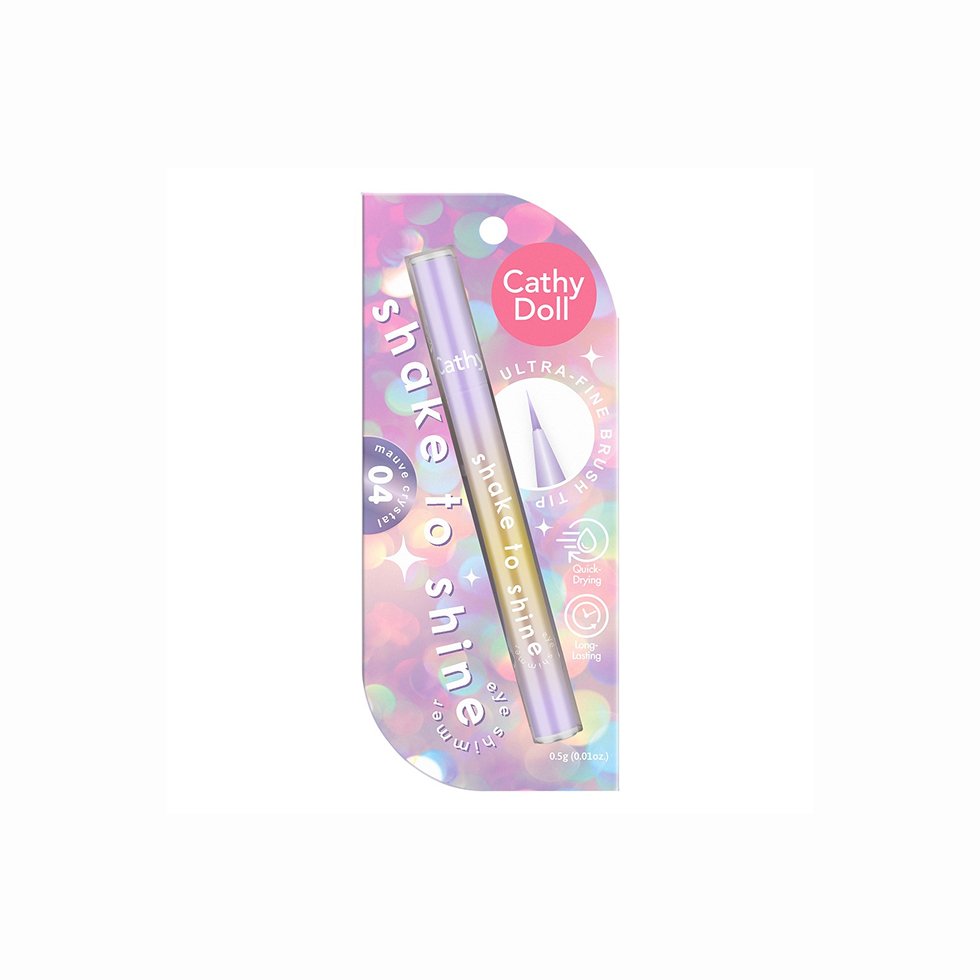 Cathy Doll Shake To Shine Eye Shimmer #04 Mauve Crystal