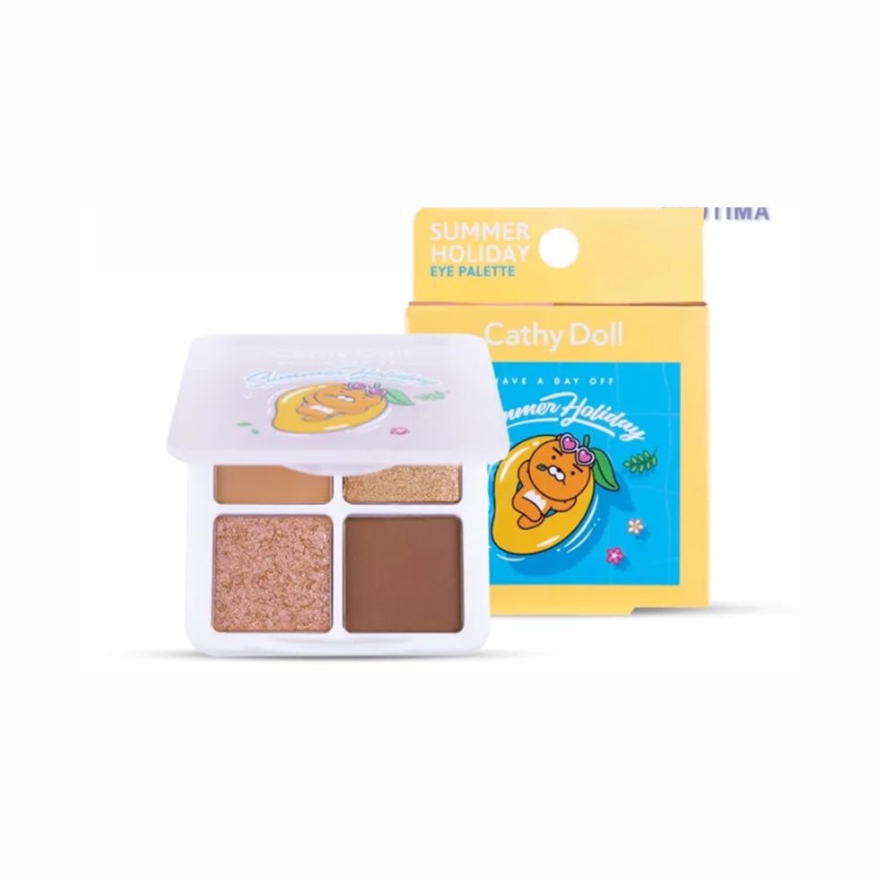 Cathy Doll Summer Holiday Eye Palette 1.5g #2 Chilling Brown