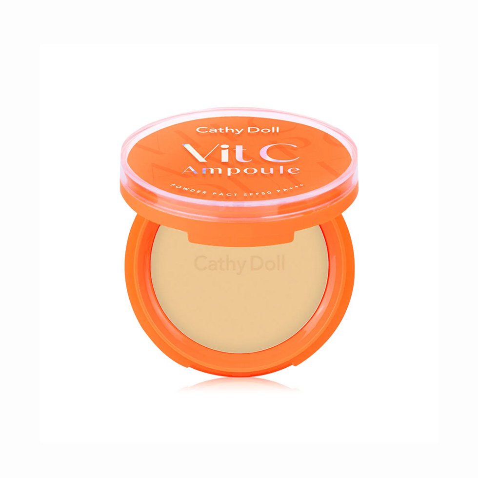 Cathy Doll Vit C Ampoule Compact #04 Honey Beige