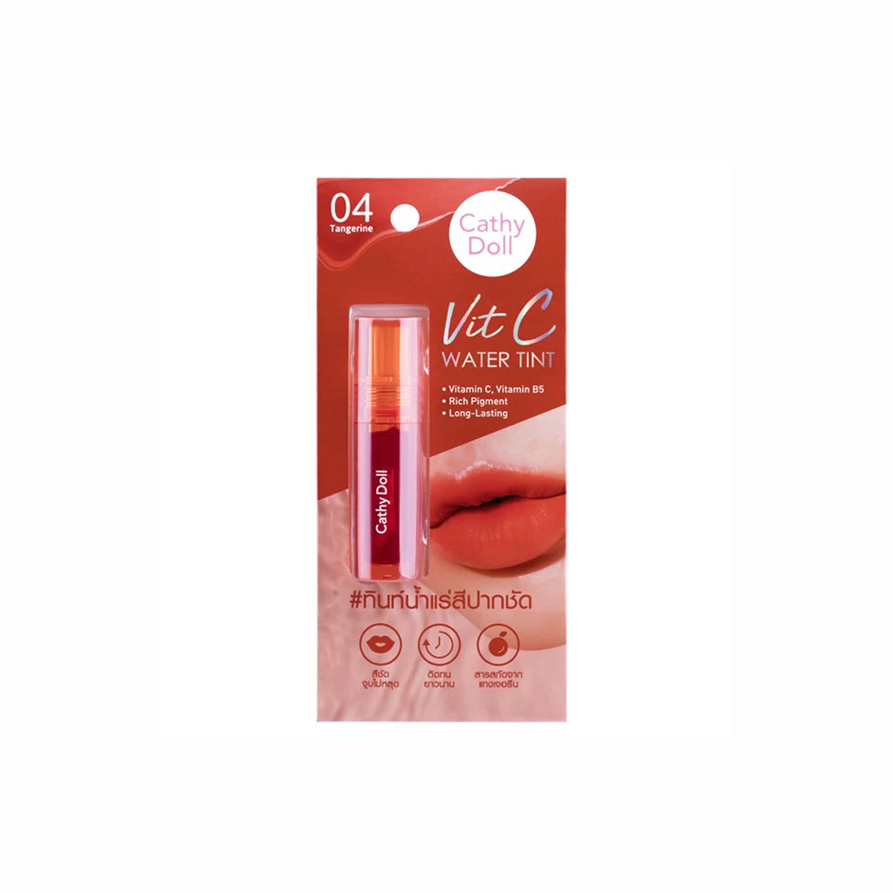 Cathy Doll Vit C Water Tint No.04 Tangerine