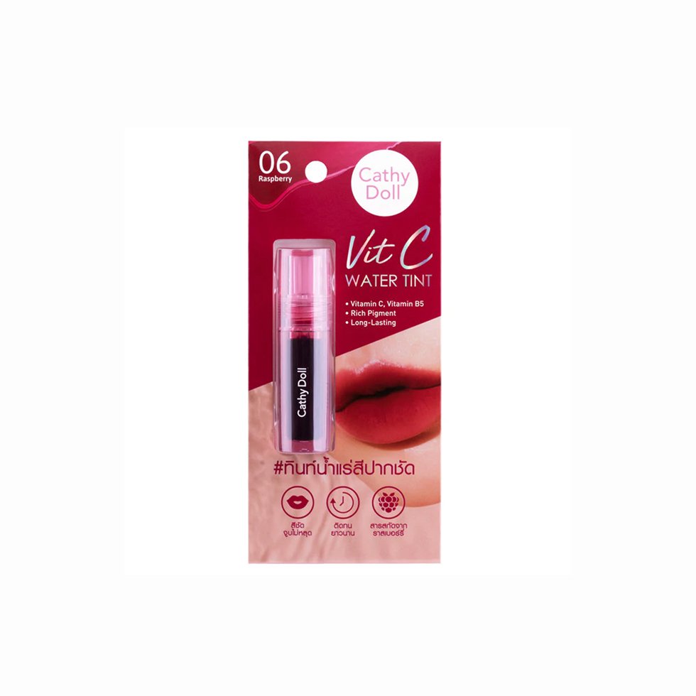 Cathy Doll Vit C Water Tint No.06 Raspberry