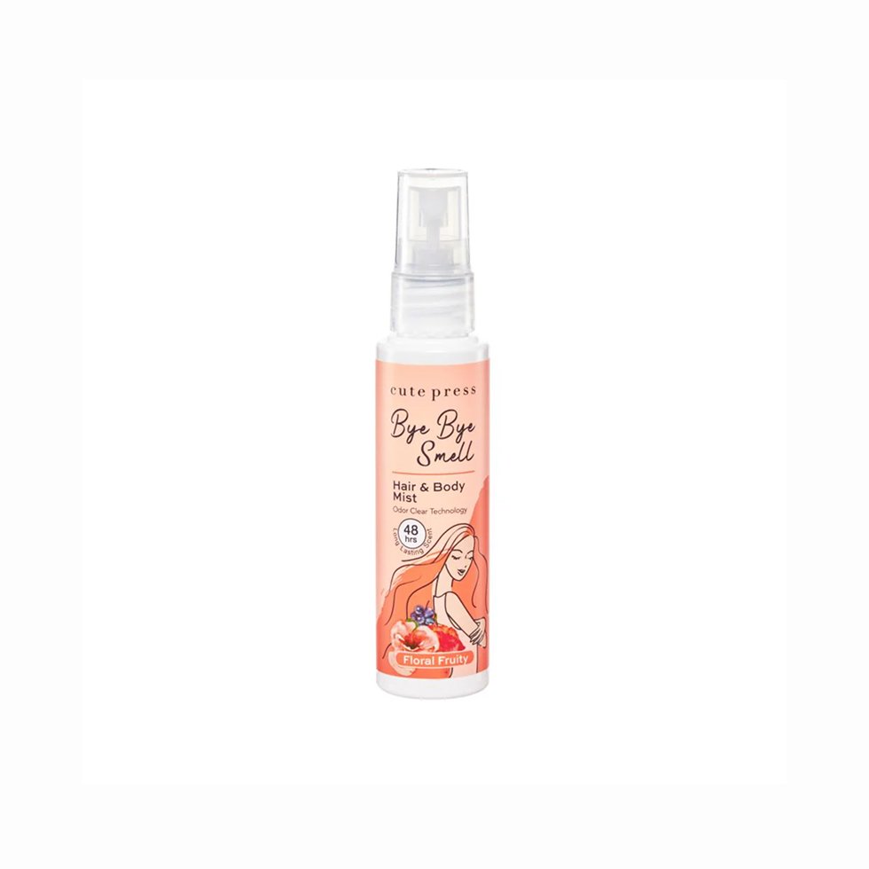 Cute Press Hair Body Bye Bye Smell Floral Fruity