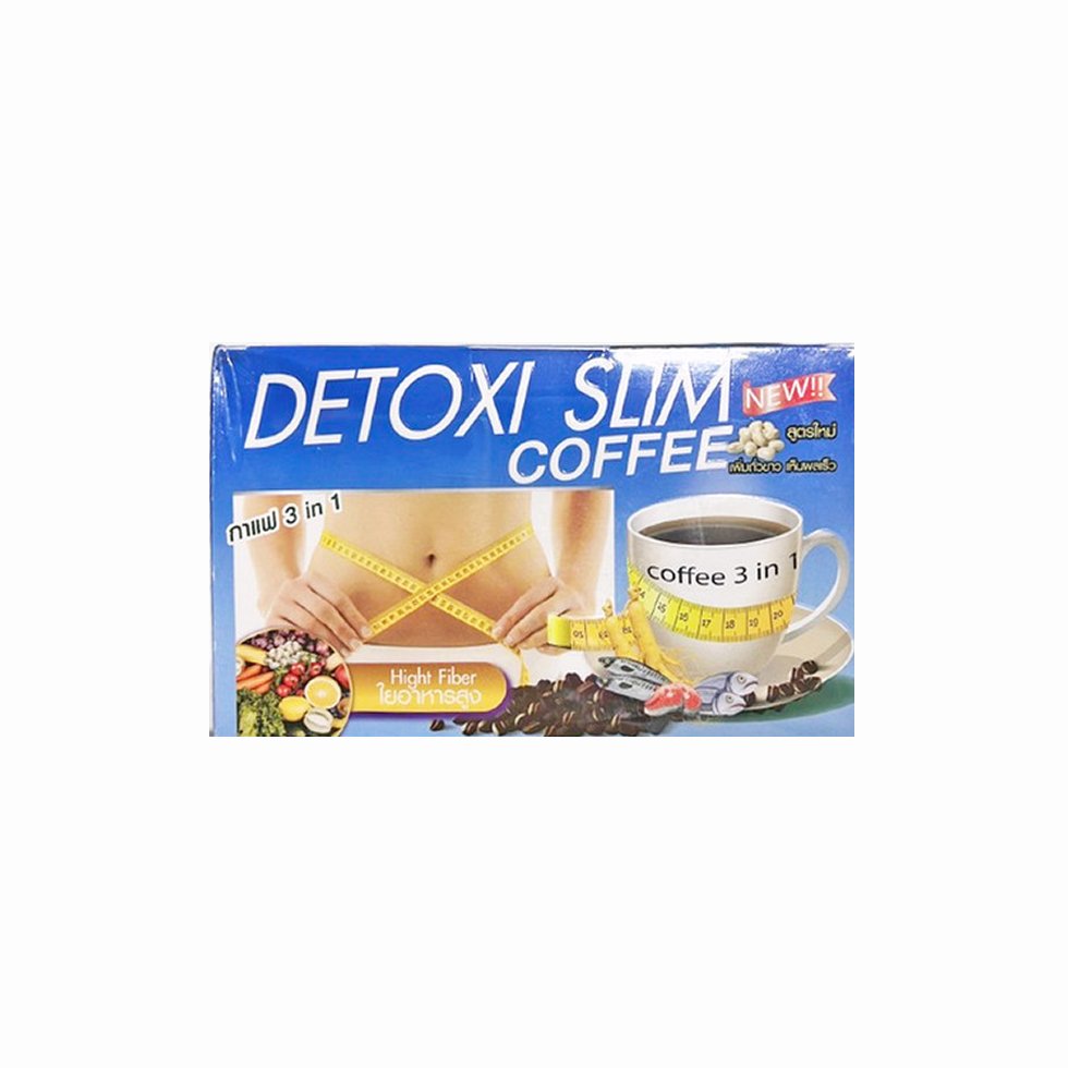 Detoxi Slim High Fiber 3 in 1 Coffee
