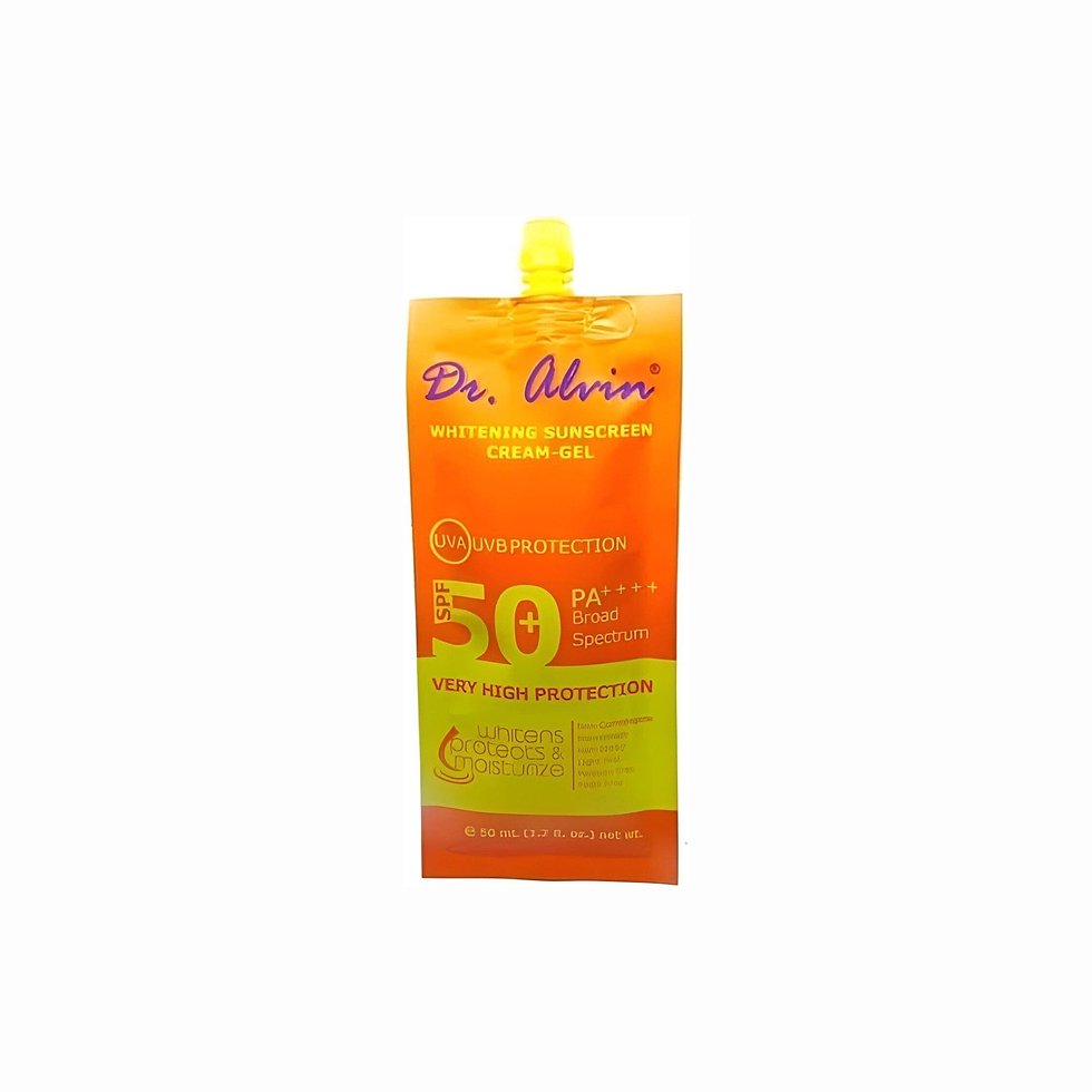 Dr. Alvin Whitening Sunscreen Cream Gel