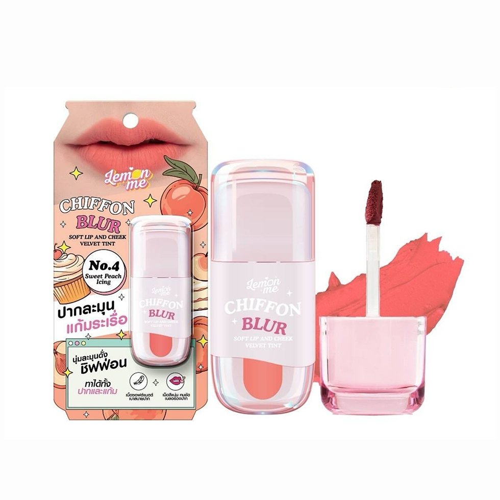 Lemon Me Chiffon Blur 04 Sweet Peach Icing