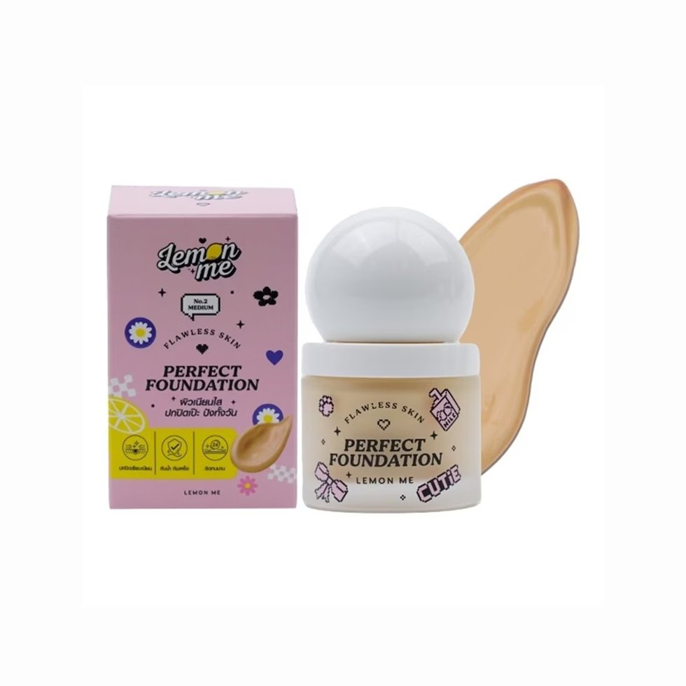 Lemon Me Perfect Foundation 01 Medium