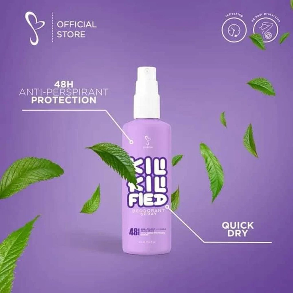 Saskin Kilikili Fied Deodorant Spray 60ml