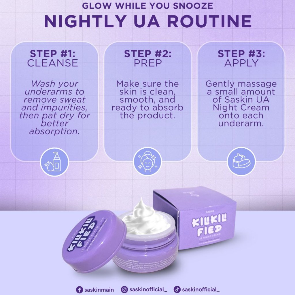 Saskin Kilikili Fied Night Cream