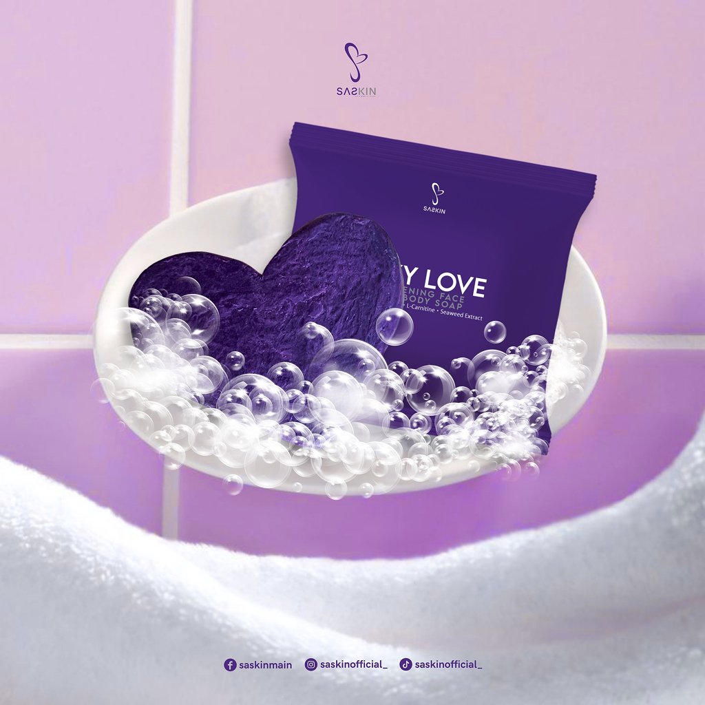 Saskin Sexy Love Face & Body Soap